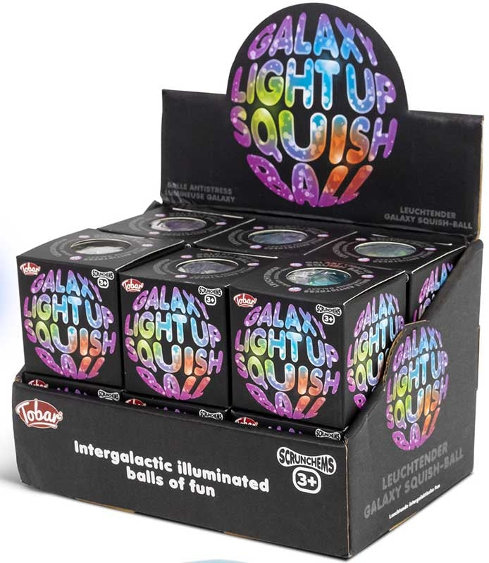 Scrunchems Galaxy Light Up Squish Ball