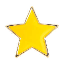 Star shape dessert paper plate