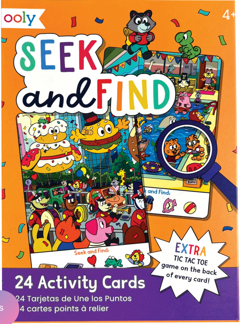 Seek and find activity cards