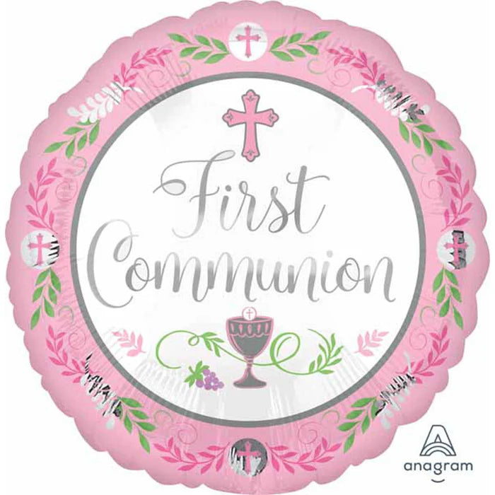 First Communion Foil Balloon