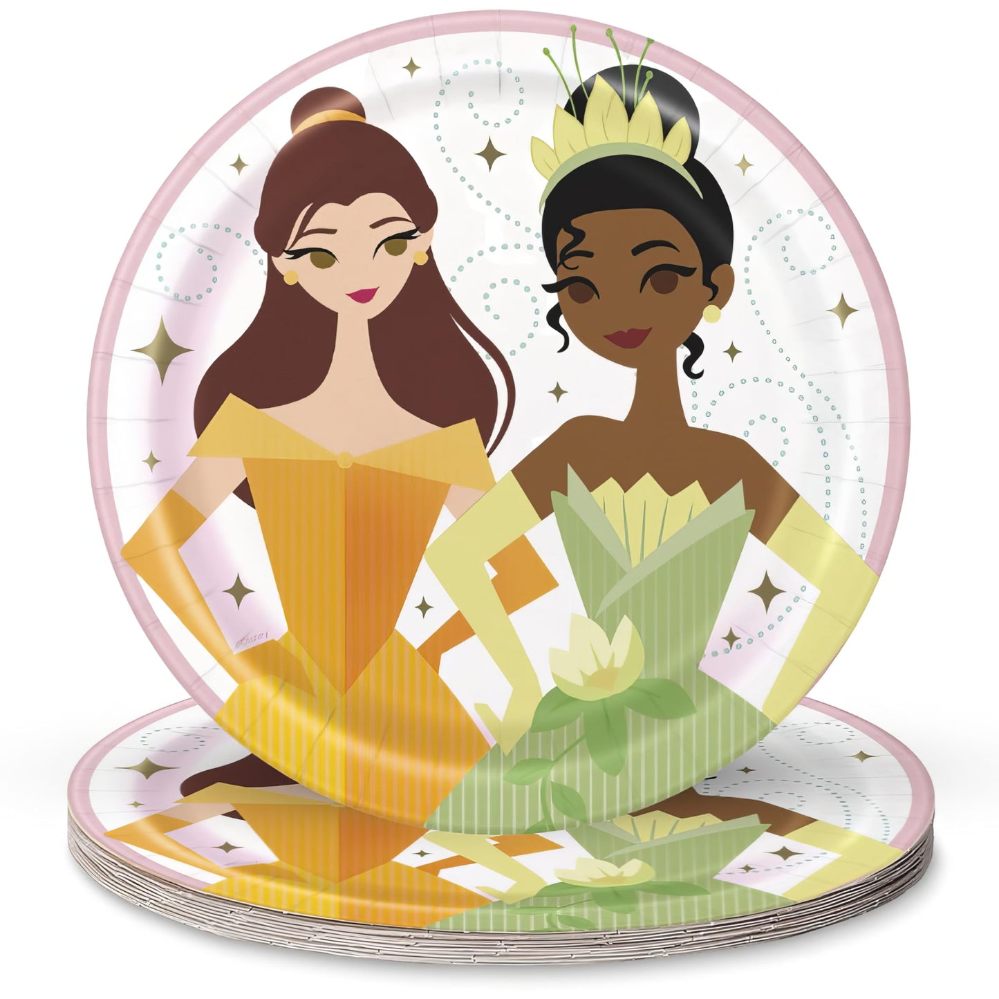 Disney princess Dessert Plate