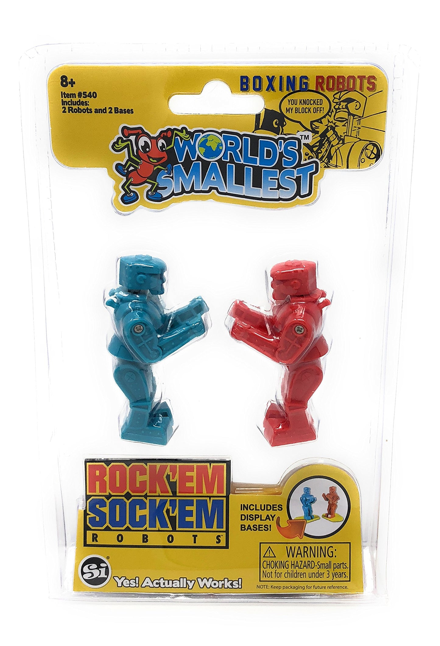 World smallest rock’em sock’em