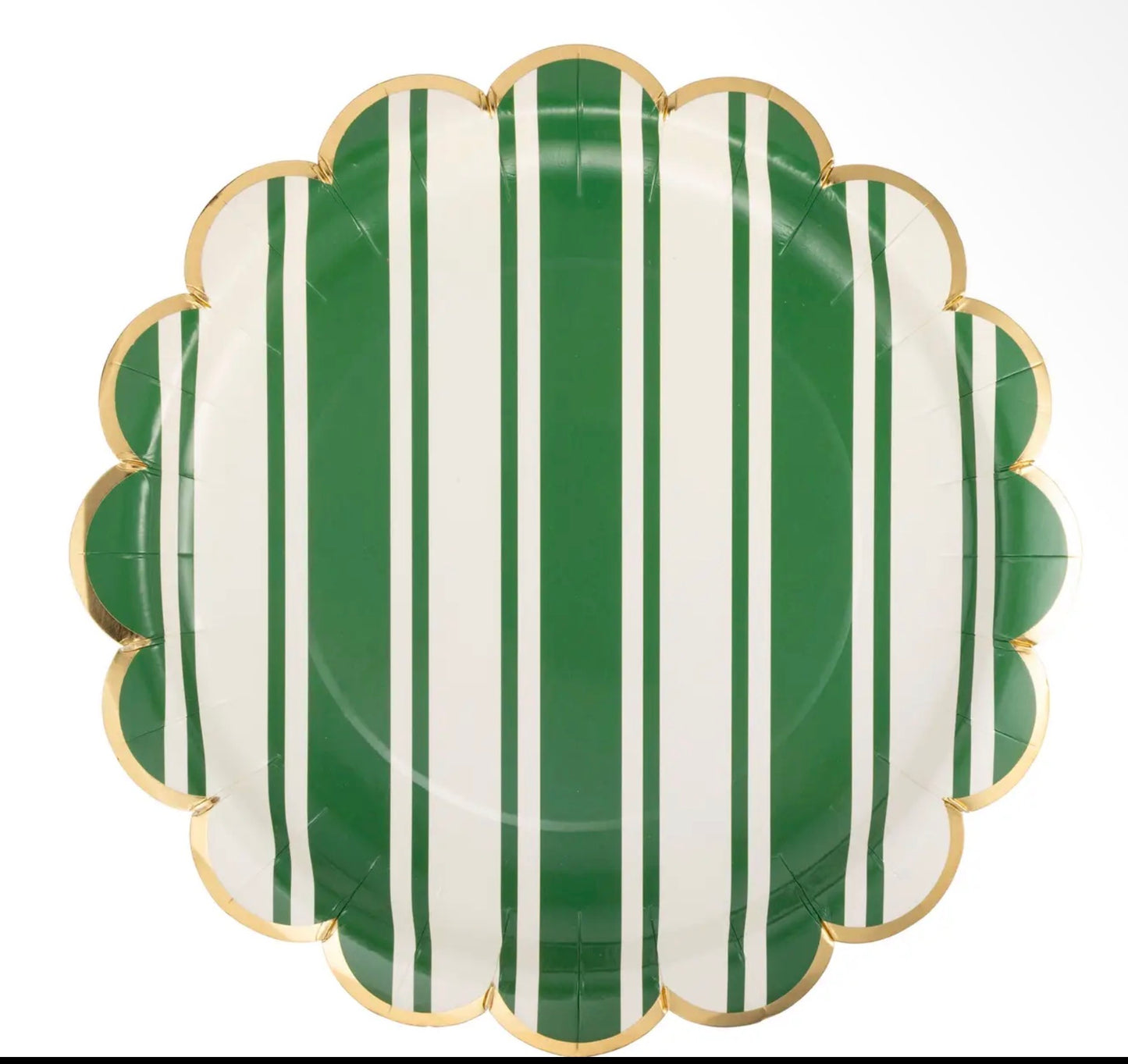 Tennis Striped Plate