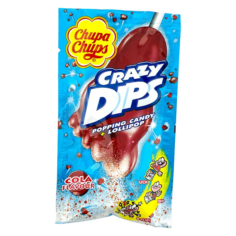 ChupaChups Crazy Dips Cola Flavour 14g