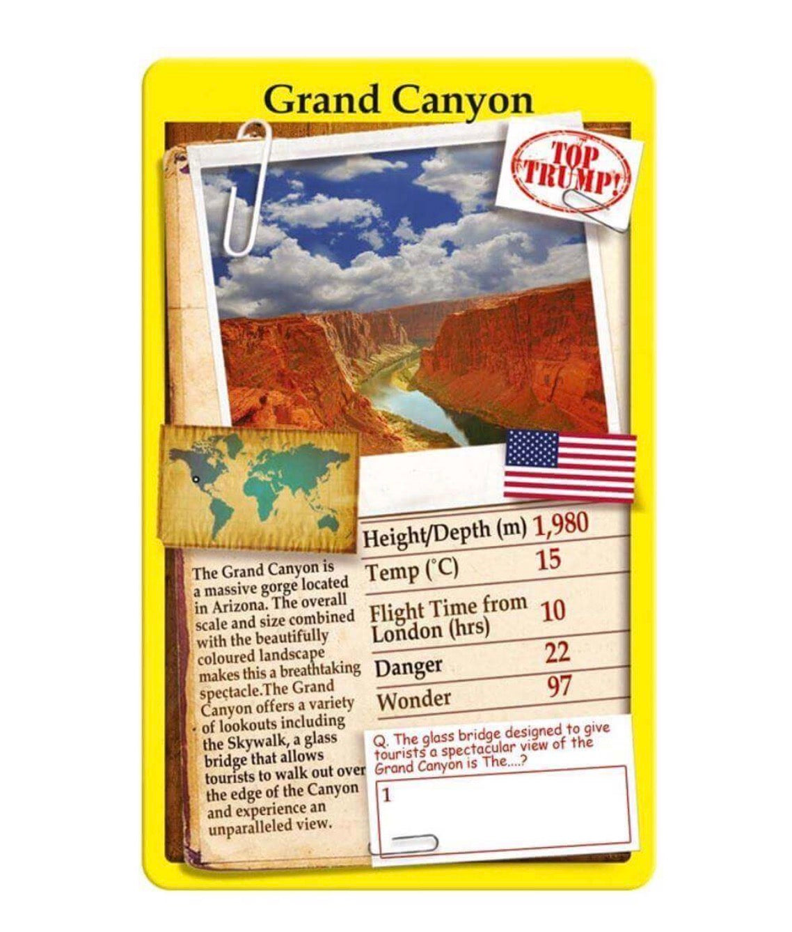 Top Trumps the wonders of the World