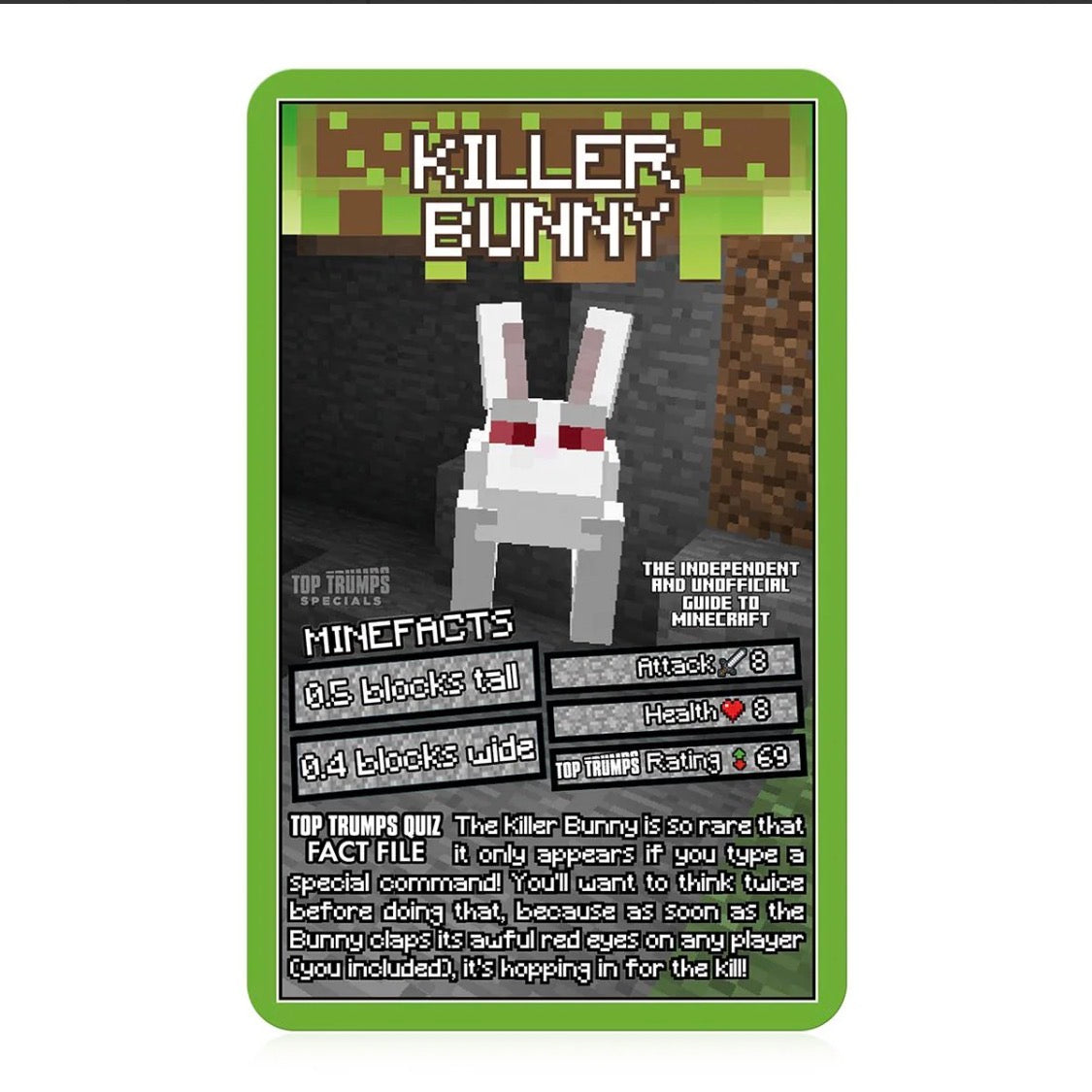 Top Trumps the independent and unofficial guide to Minecraft