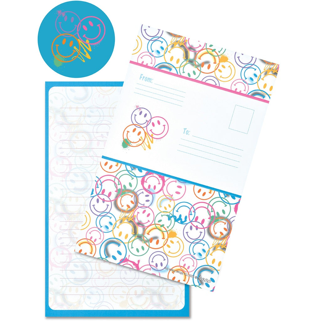 Smile fold over cards