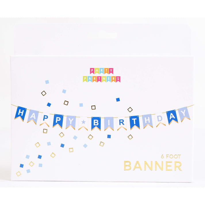 Bold and Bright Birthday Banner