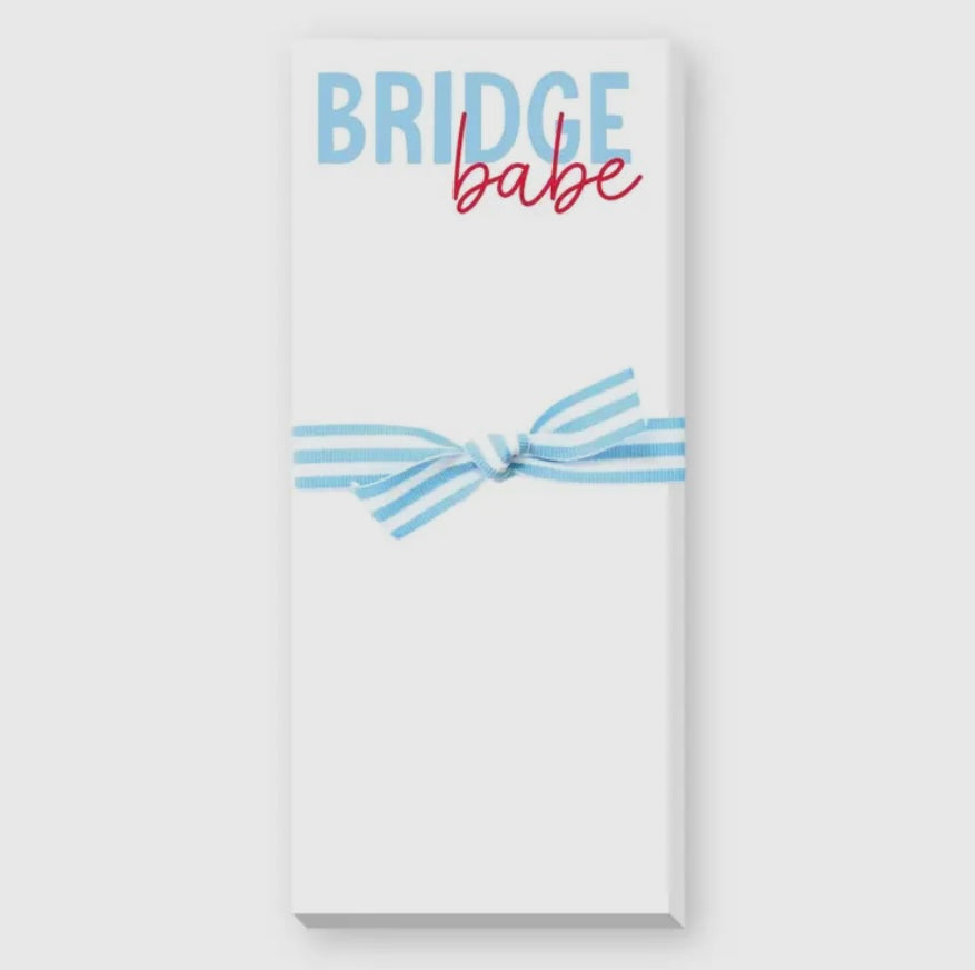 Bridge, Mahjong, and Canasta Skinny Notepads