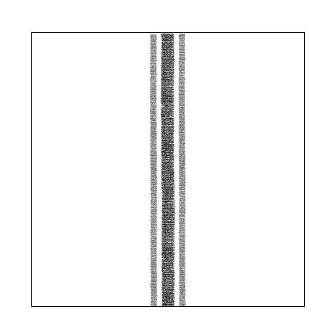 Silver Stripe Dinner Napkin