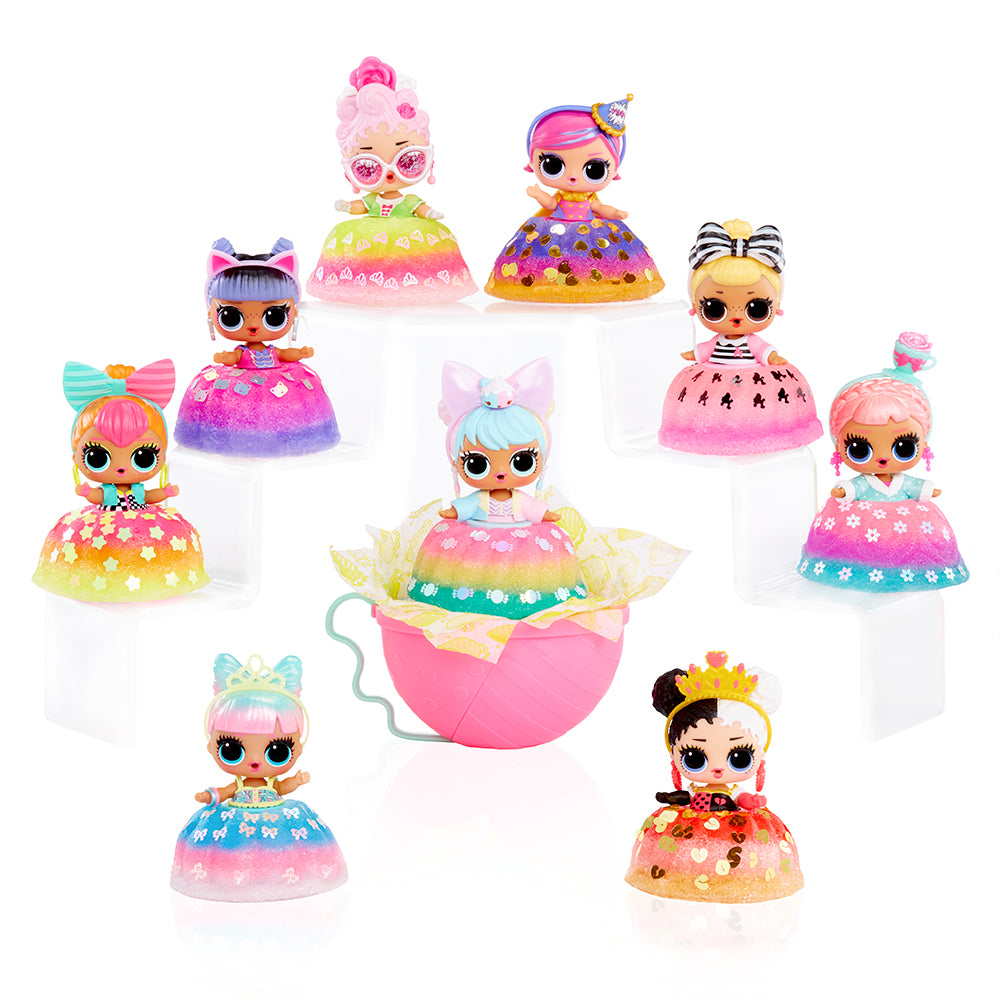 LOL surprise! Mix & make birthday cake