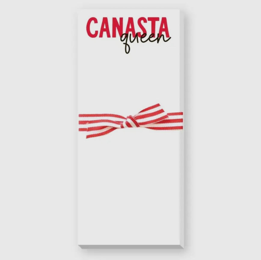 Bridge, Mahjong, and Canasta Skinny Notepads