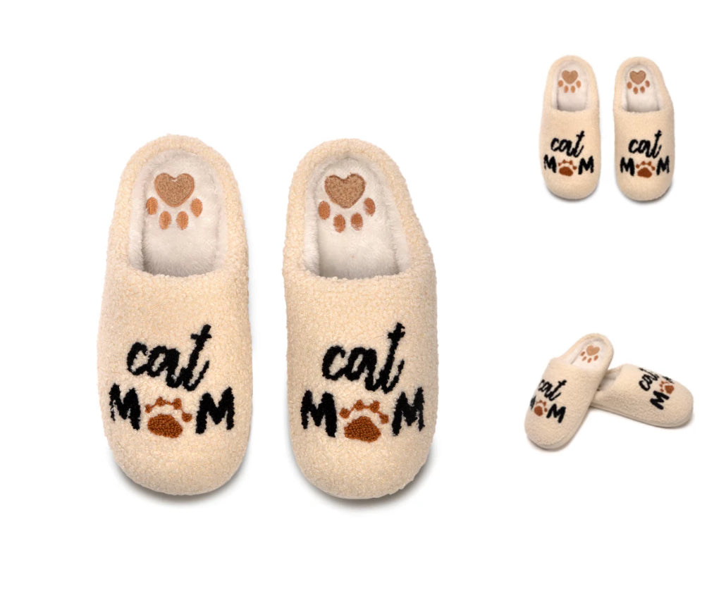 CAT MOM SLIPPERS