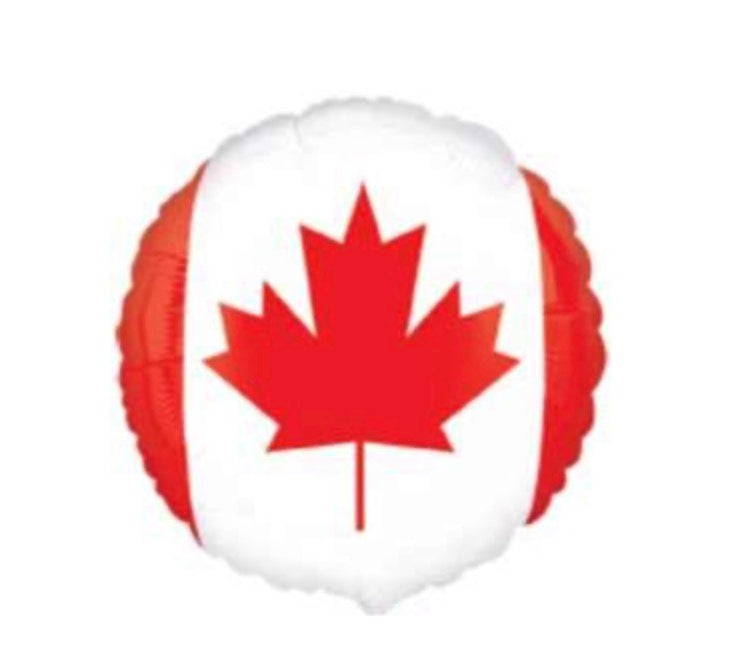 CANDIAN FLAG FOIL BALLOON