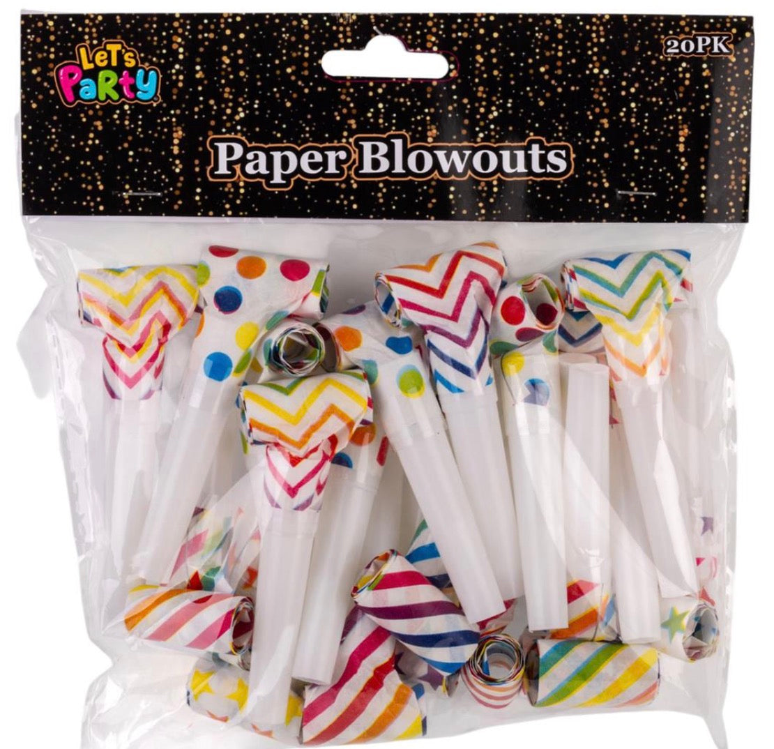 PAPER BLOWOUTS