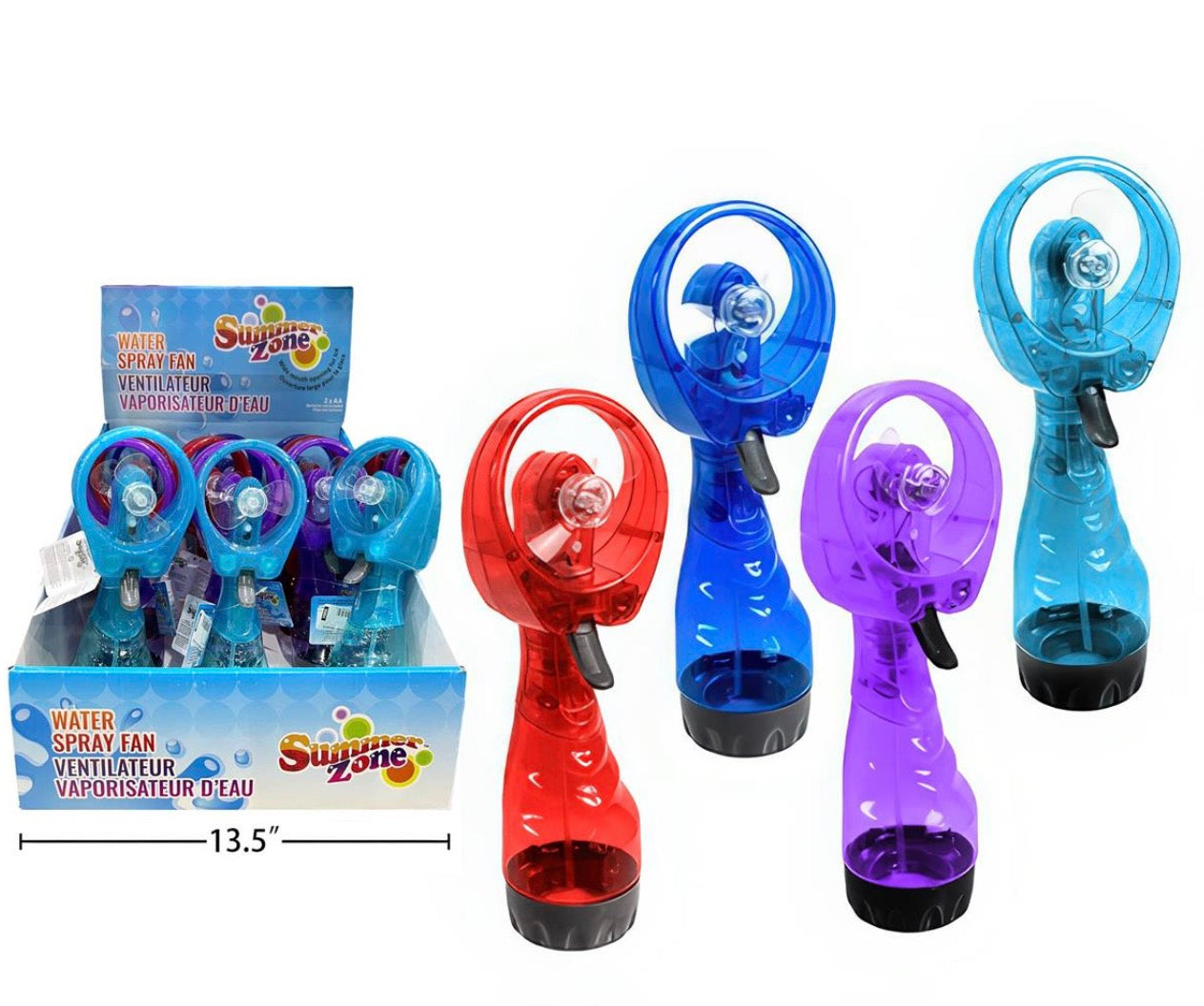 Water Spray Fan, 10.75"x4"x2.75"