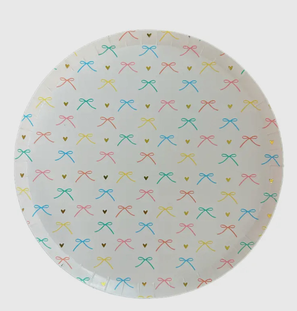 Bows Dessert Plate