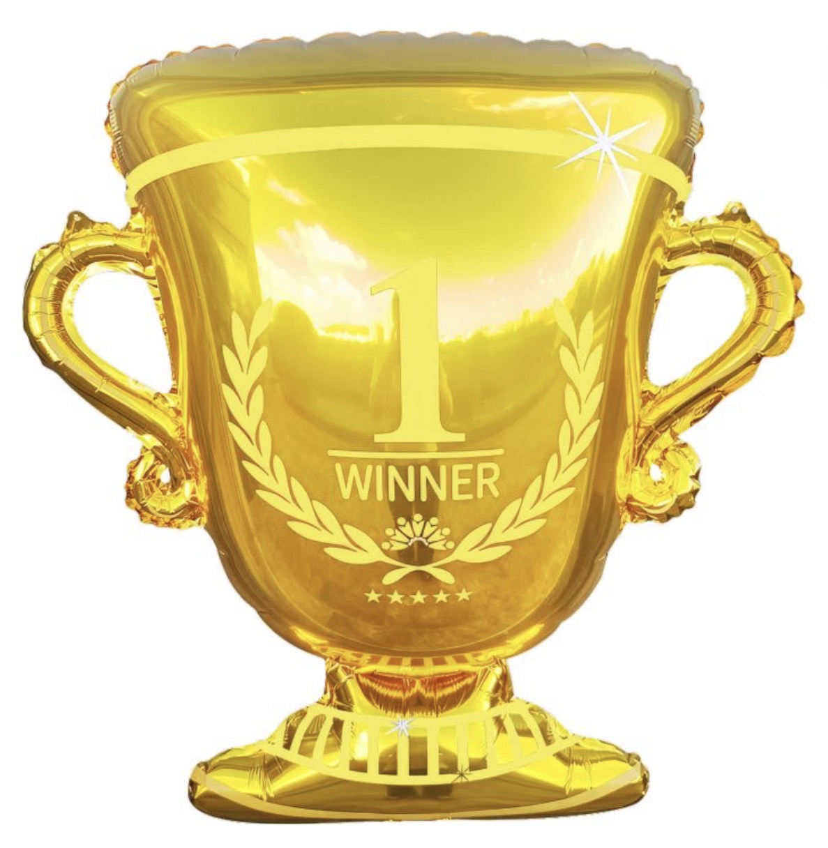 29" Number 1 Winner Trophy Balloon