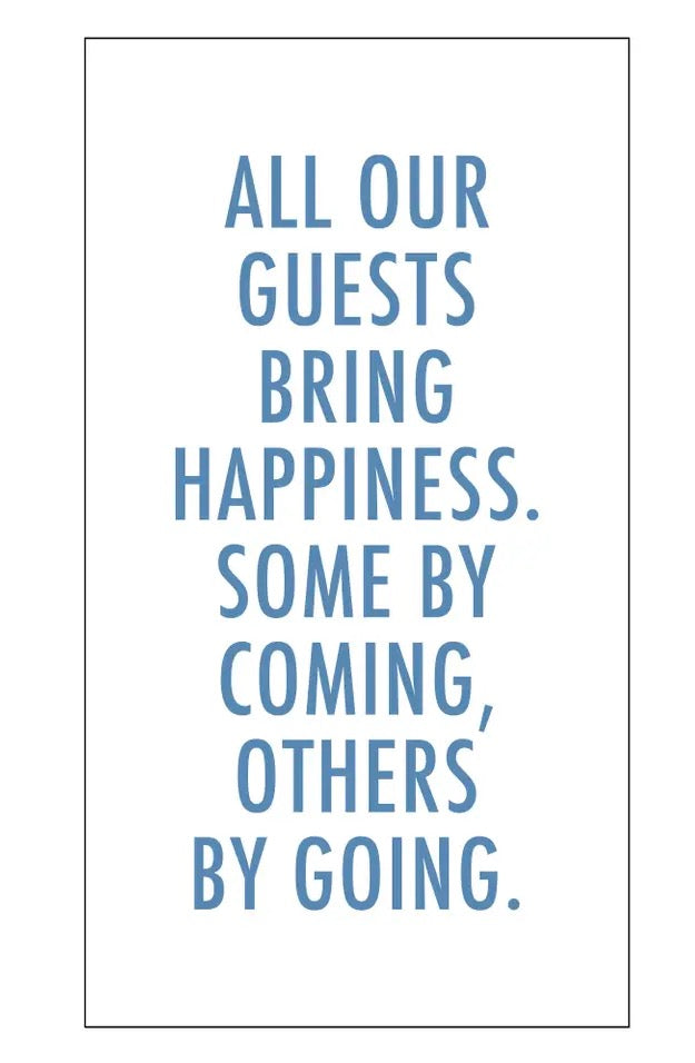 All guest guest napkins