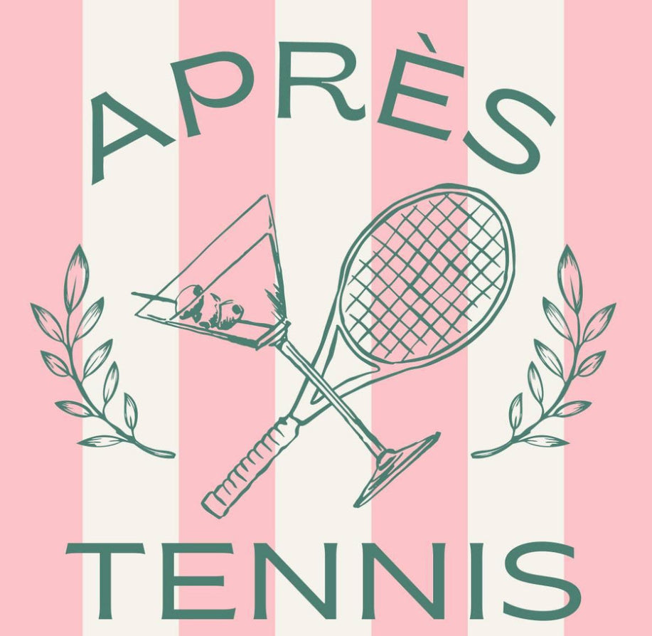 Apres Tennis Cocktail Napkins