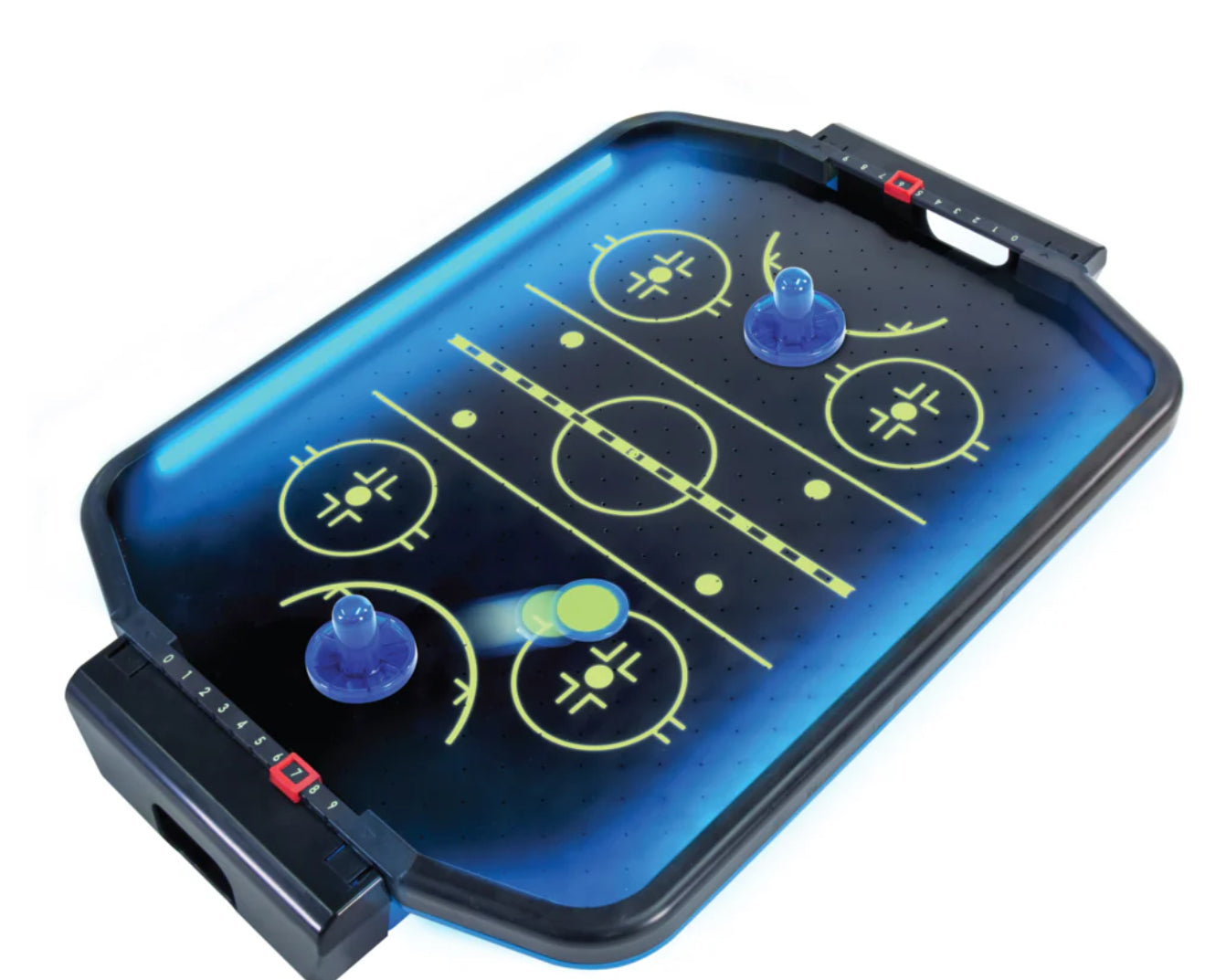 Merchant Ambassador Electronic Arcade Air Hockey (Neon Series)