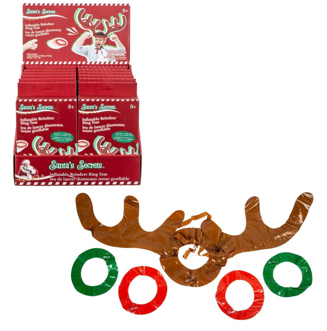 Inflatable Reindeer Ring Toss