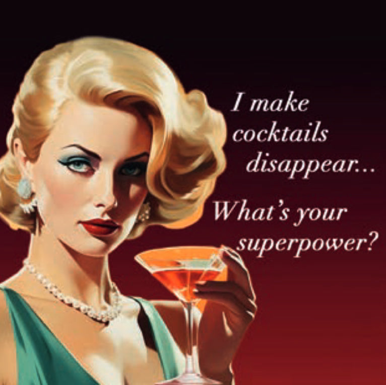 What’s your superpower? Cocktail napkins