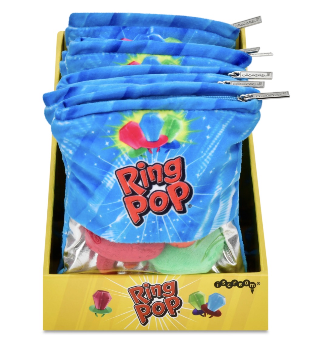6" Mini Ring Pop Packaging Plush PDQ