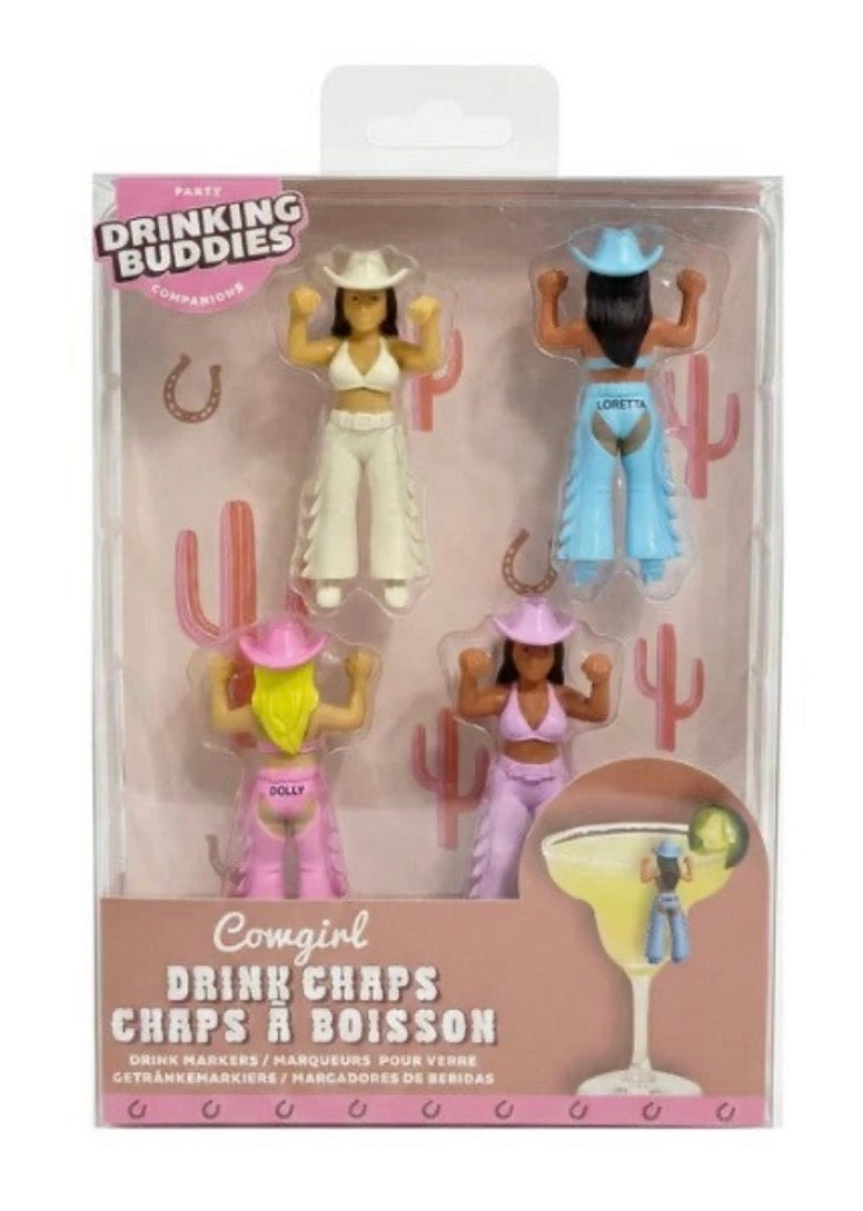 Drink markers cow girls 4 pk