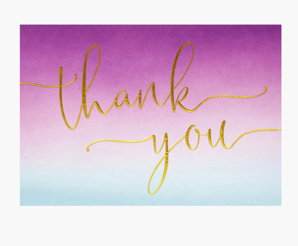 Amethyst Thank You Notes