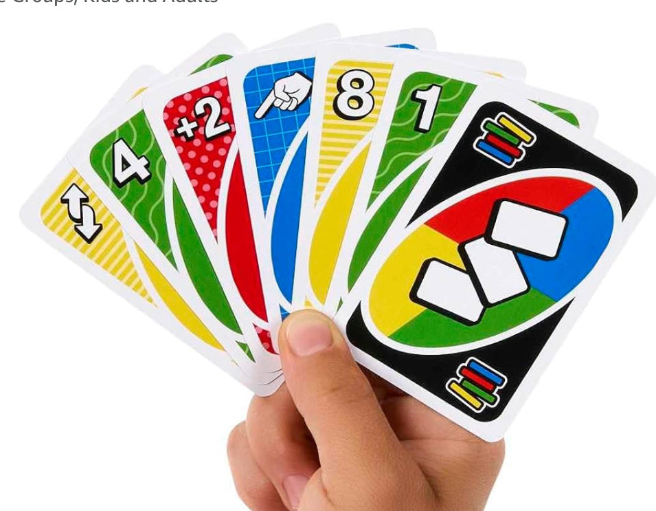 Mattel Games UNO Party Family Card Game for Large Groups, Kids and Adults