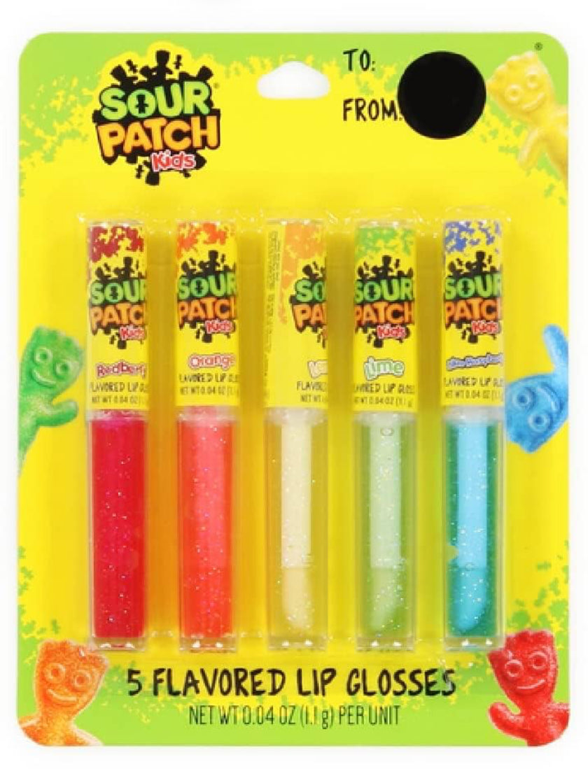 Sour Patch 5PK Lip Glosses