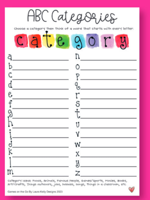 ABC Categories