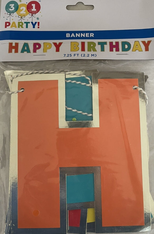 Happy birthday banner