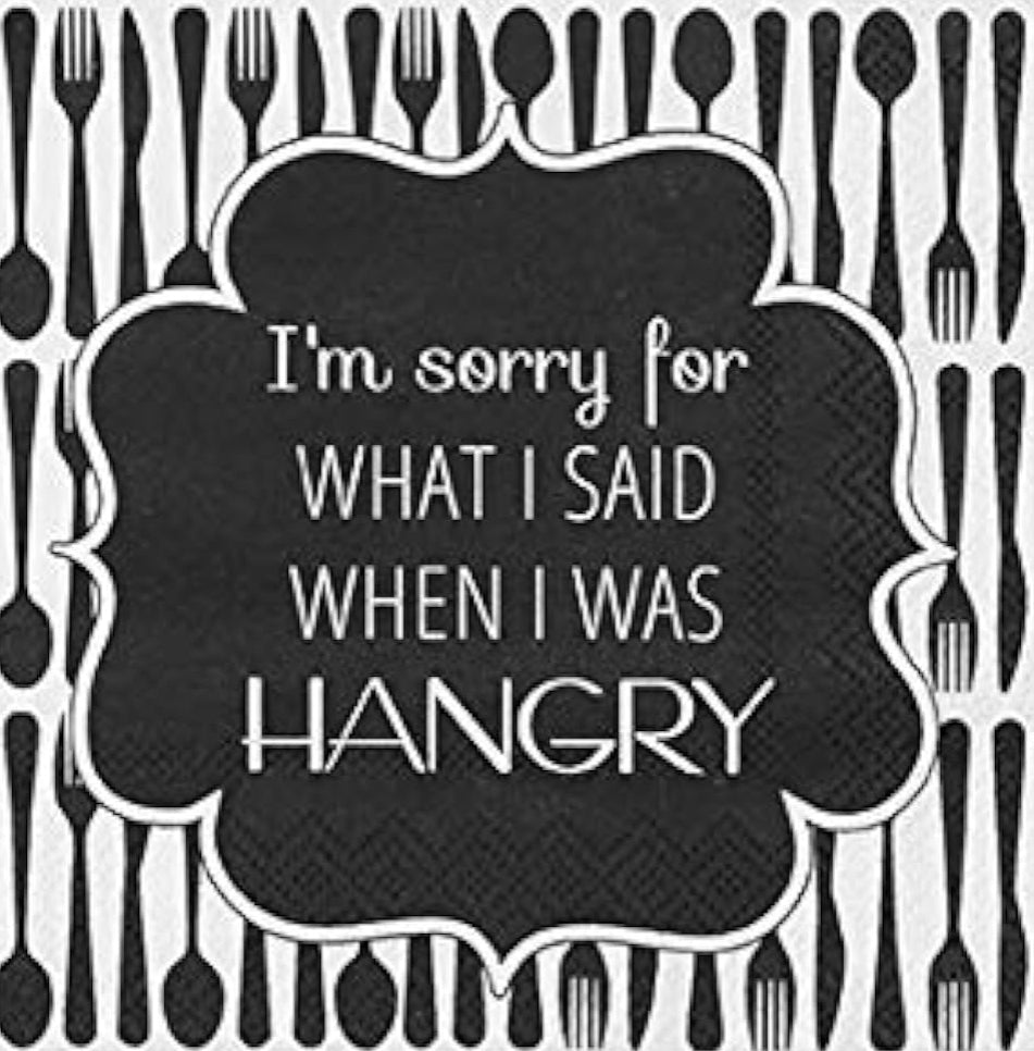 Hangry Cocktail Napkin
