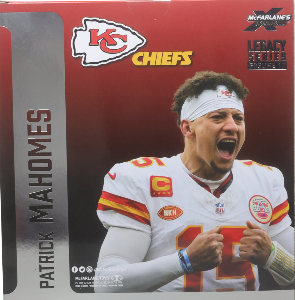 NFL Football SportPicks 7 Inch Static Figure Exclusive - Patrick Mahomes Red Jersey