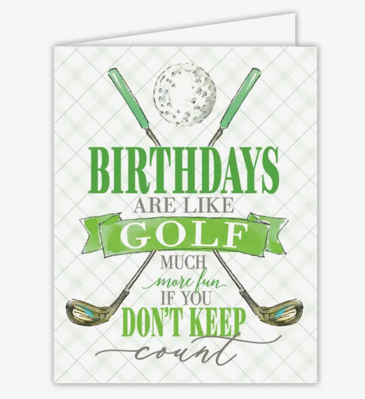 Birthdays are like Golf