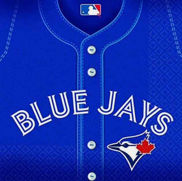 Blue jays napkins