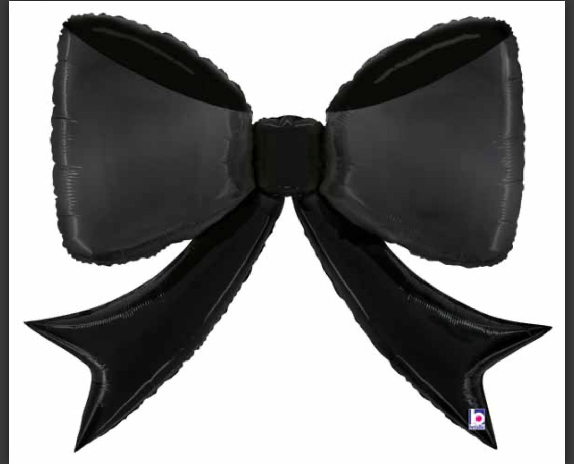 Black Bow 41” Foil Balloon