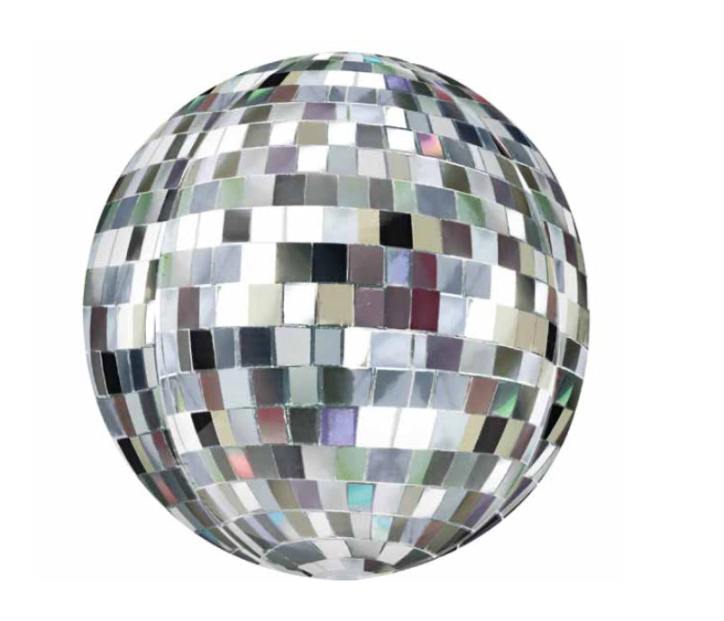 Disco Ball Orb Foil Balloon