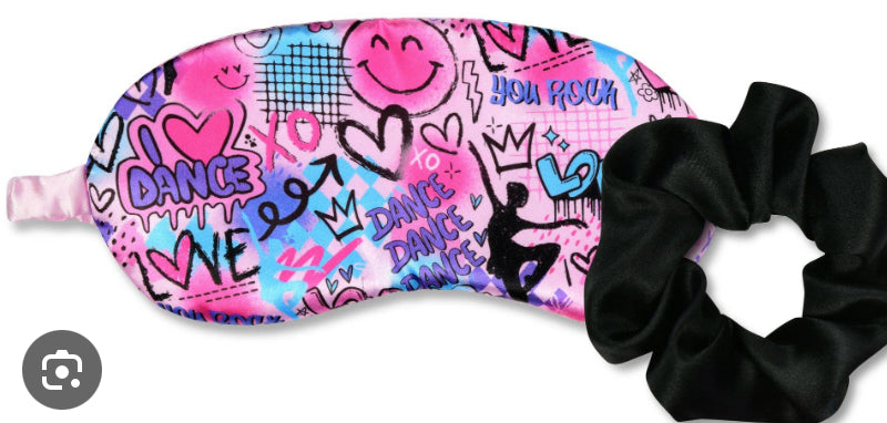 Dance Eye Mask & Scrunchie Set