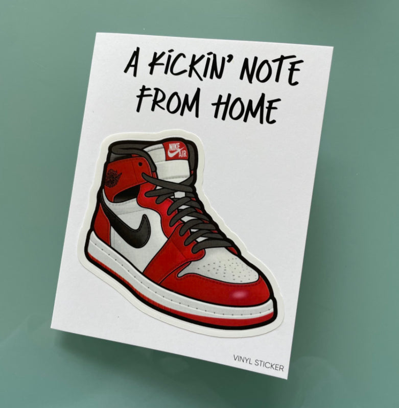 A Kicken Note From Home