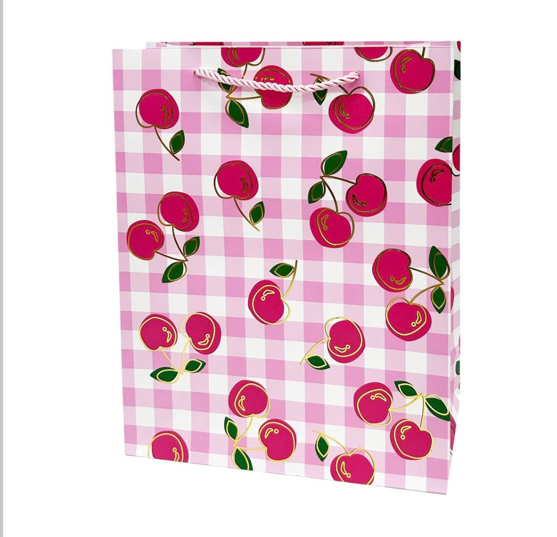 Cherry jumbo size gift bag