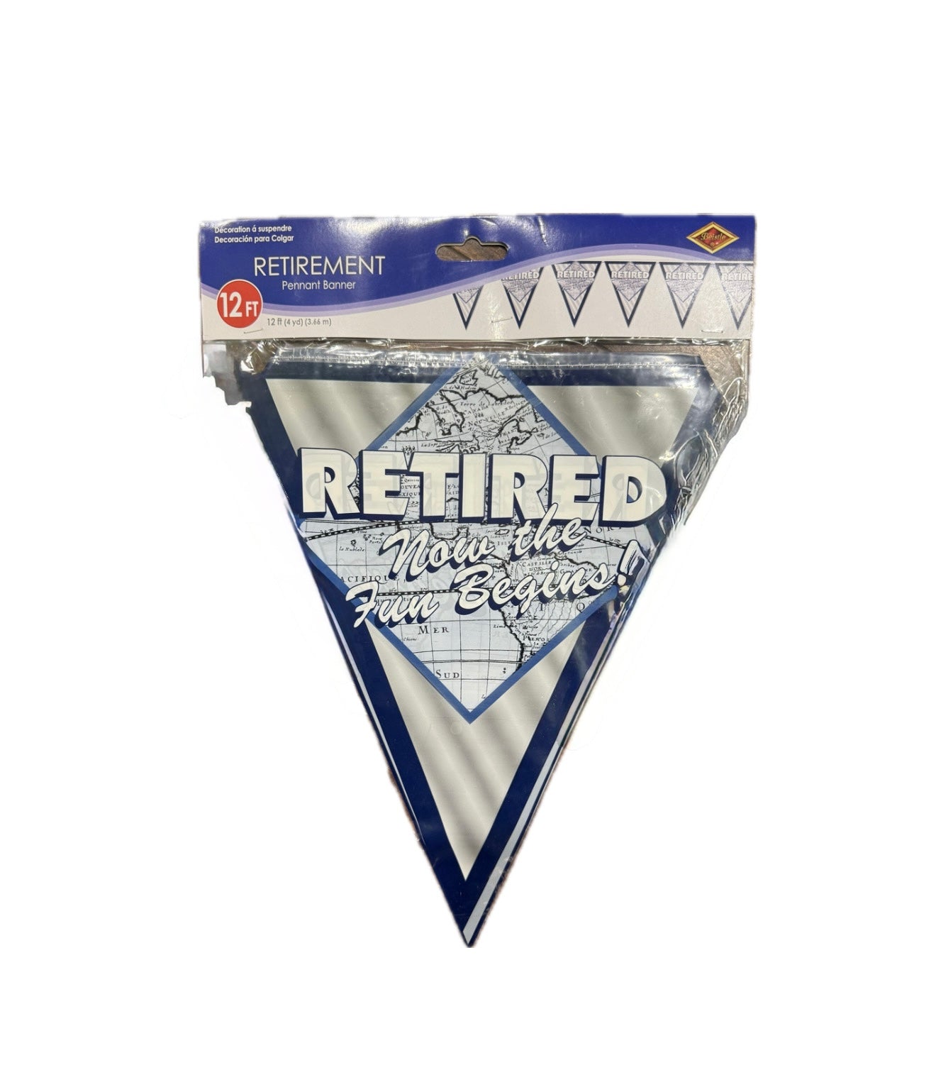 Retired Now The Fun Begins! - Retired Banner