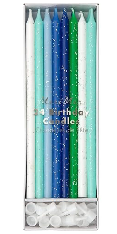 Sparkle 24 bday candles
