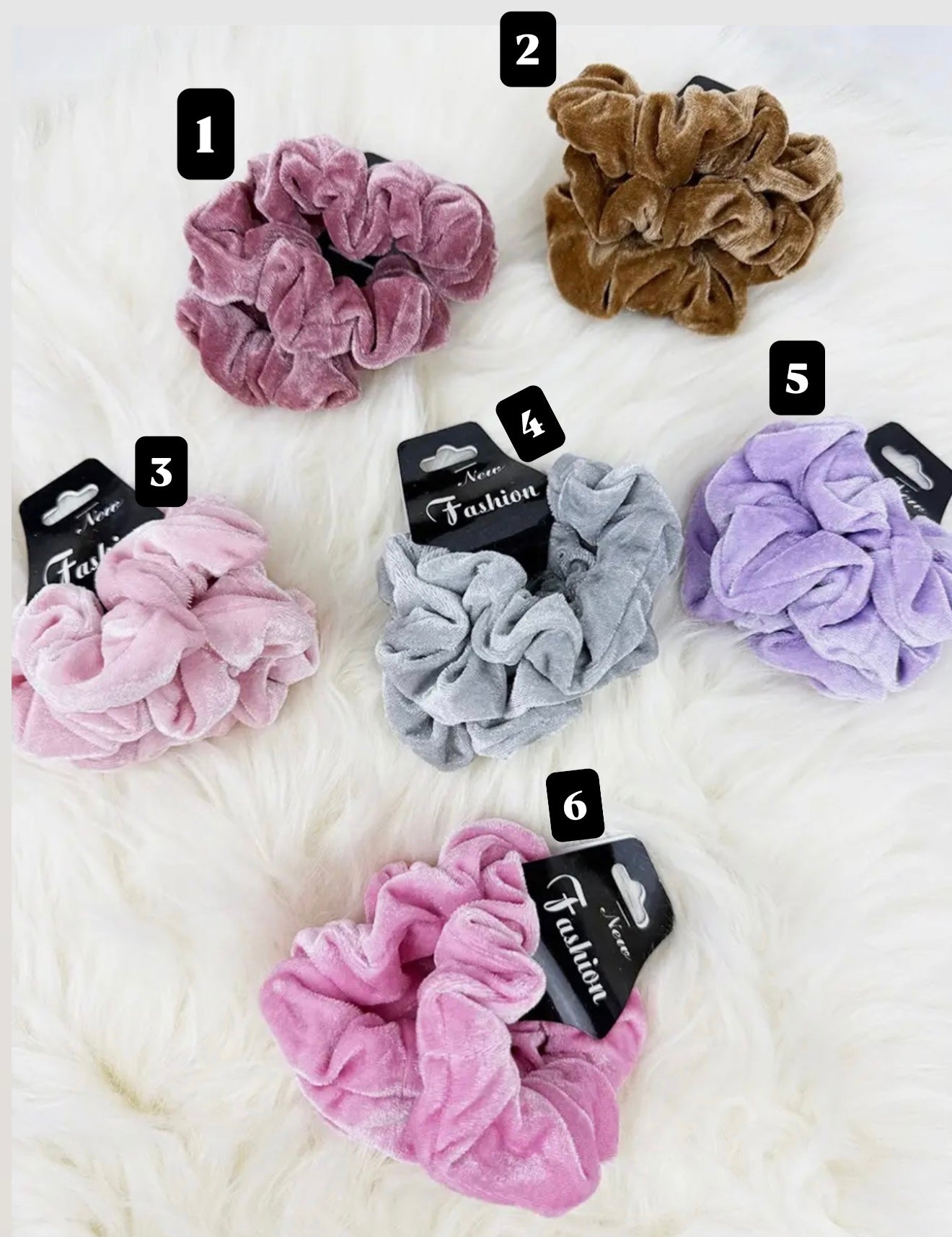 3 piece Scrunchie Set