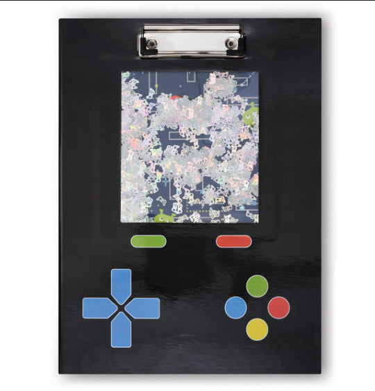 Gamer Glitch Clipboard Set