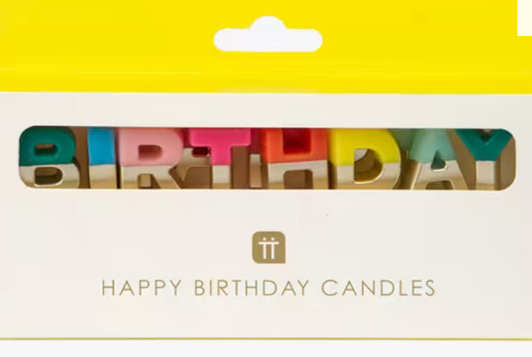 Talking Tables
Happy Birthday Candles