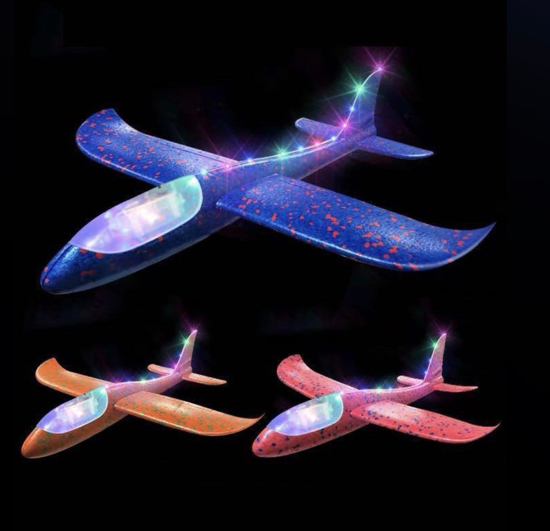 Summer Zone Foam Glider, 19", LED, 3 Light up modes)