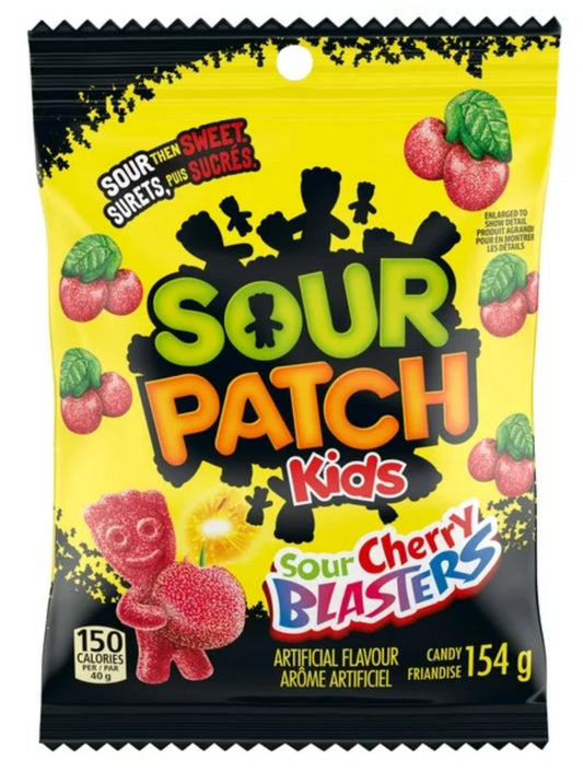 Sour Patch Cherry Blaster Gummies
